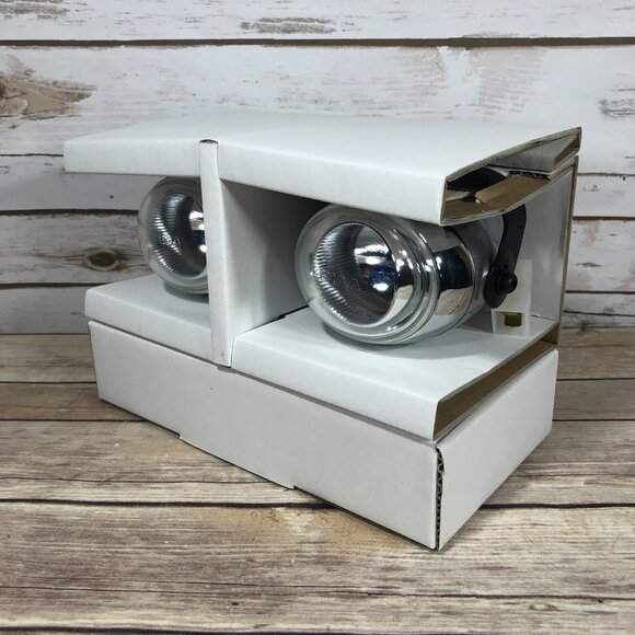 NEW PIAA P-1000 XT 55W Xtreme White Beams Fog Lights Silver Housing Chrome Trim - Picture 9 of 9